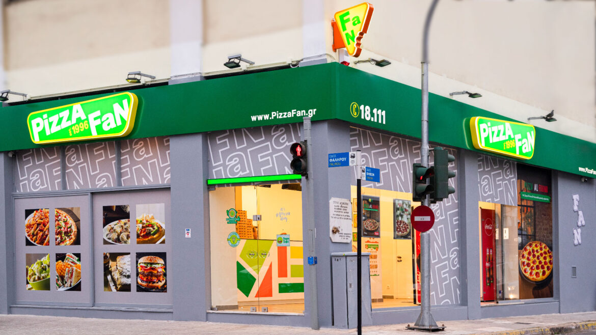 ΝΕO ΚΑΤΑΣΤΗΜΑ PIZZA FAN ΣΤΑ ΚΑΜΙΝΙΑ