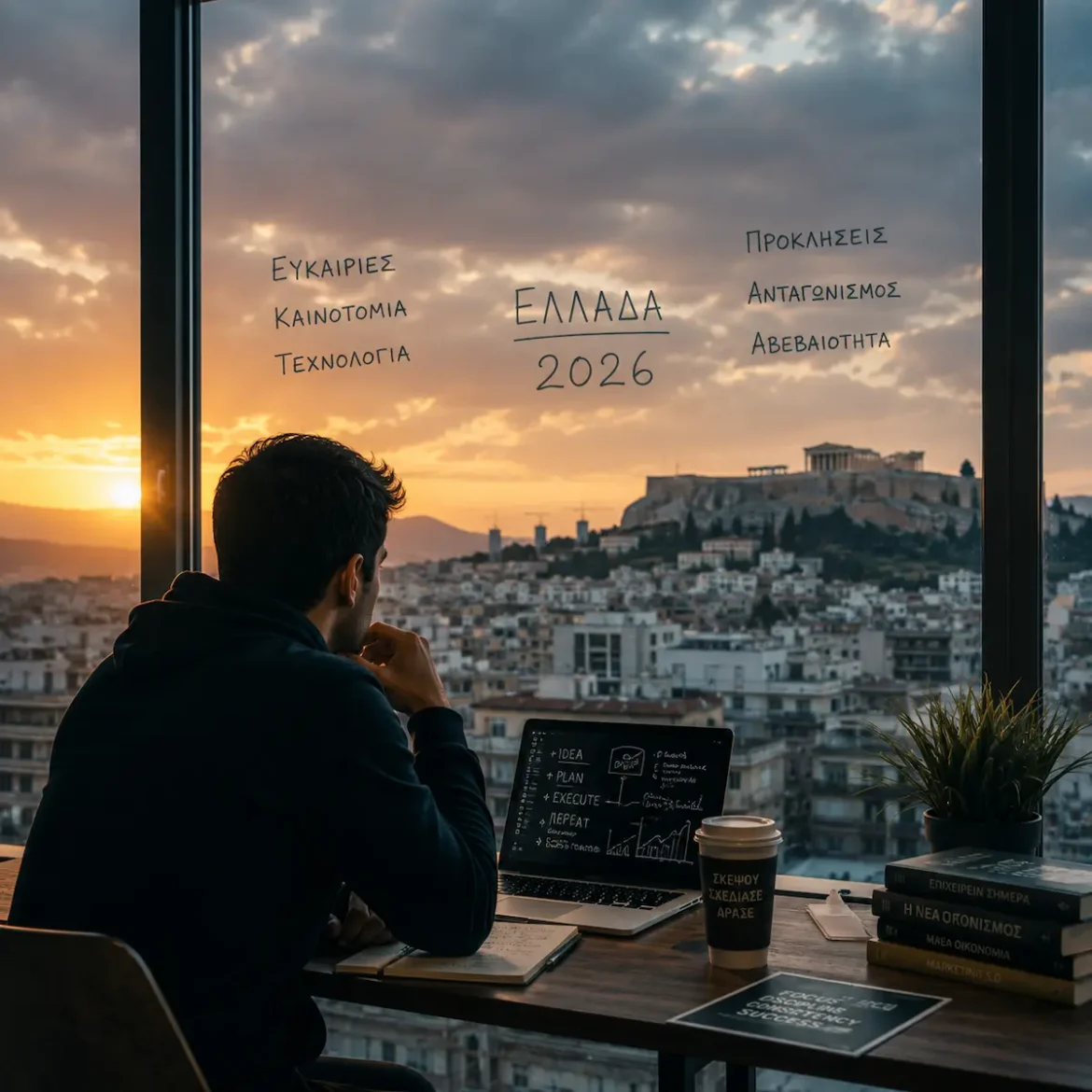 Νεολαία και επιχειρηματικότητα στην Ελλάδα το 2026: Ευκαιρίες, προκλήσεις και πραγματικότητα