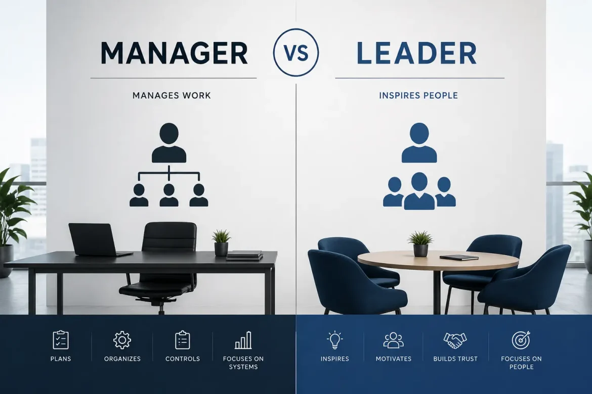 Γιατί ένας καλός manager δεν είναι πάντα καλός ηγέτης